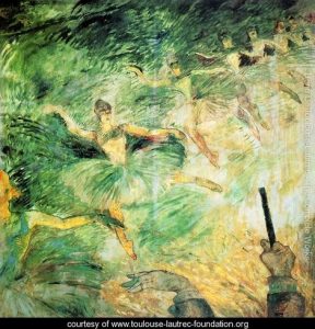 Ballet Dancers by Henri de Toulouse-Lautrec