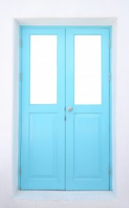 Blue Door Stock Art